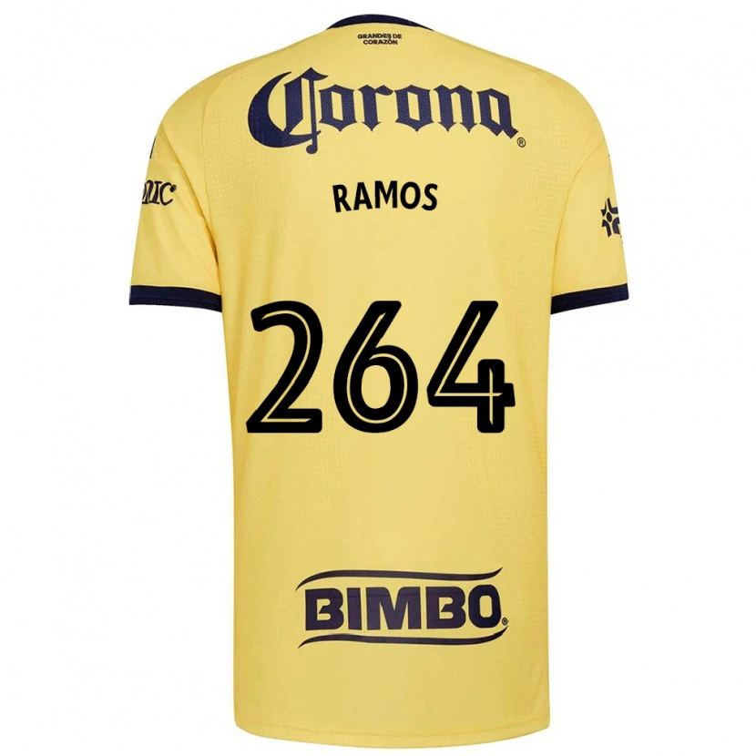 Danxen Kvinder Bryan Ramos #264 Gul Rød Sort Hjemmebane Spillertrøjer 2026/27 Trøje T-Shirt