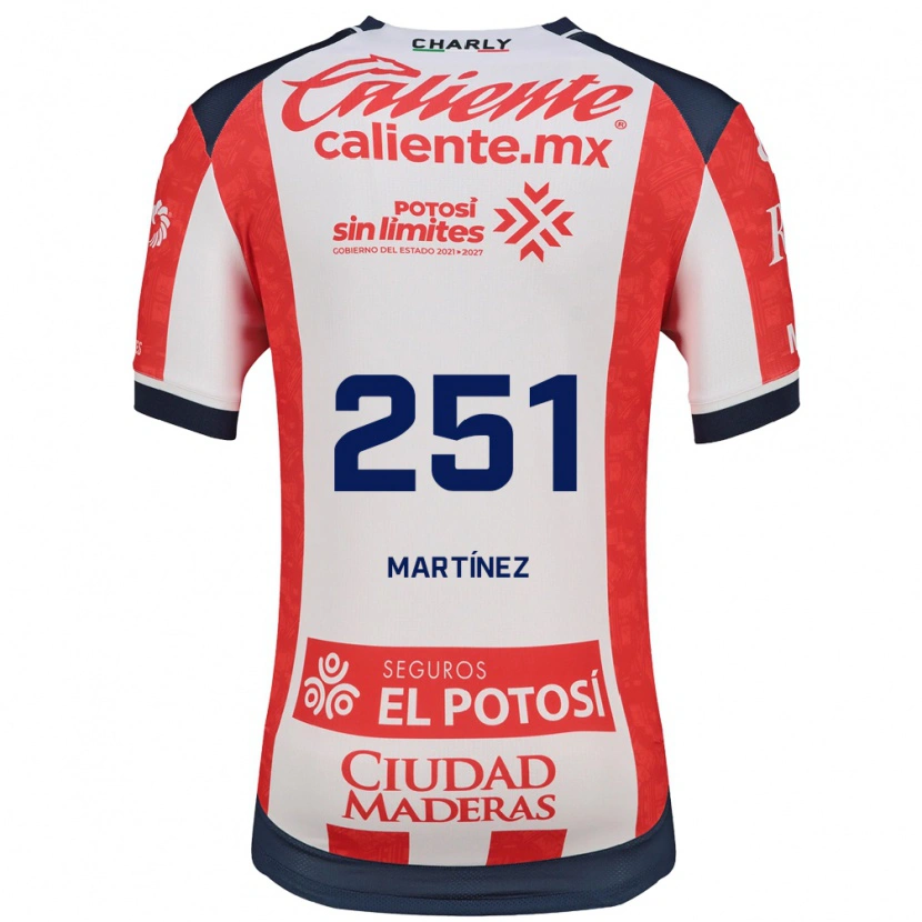 Danxen Kvinder Brayan Martínez #251 Rød Hvid Sort Hjemmebane Spillertrøjer 2026/27 Trøje T-Shirt