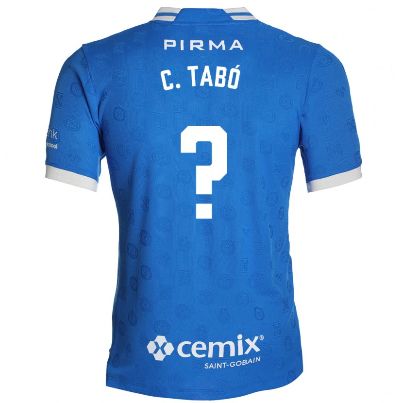 Danxen Kvinder Christian Tabo #0 Blå Hvid Rød Hjemmebane Spillertrøjer 2026/27 Trøje T-Shirt
