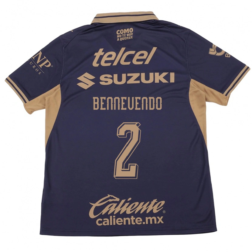 Danxen Kvinder Pablo Bennevendo #2 Lilla Brun Hjemmebane Spillertrøjer 2026/27 Trøje T-Shirt