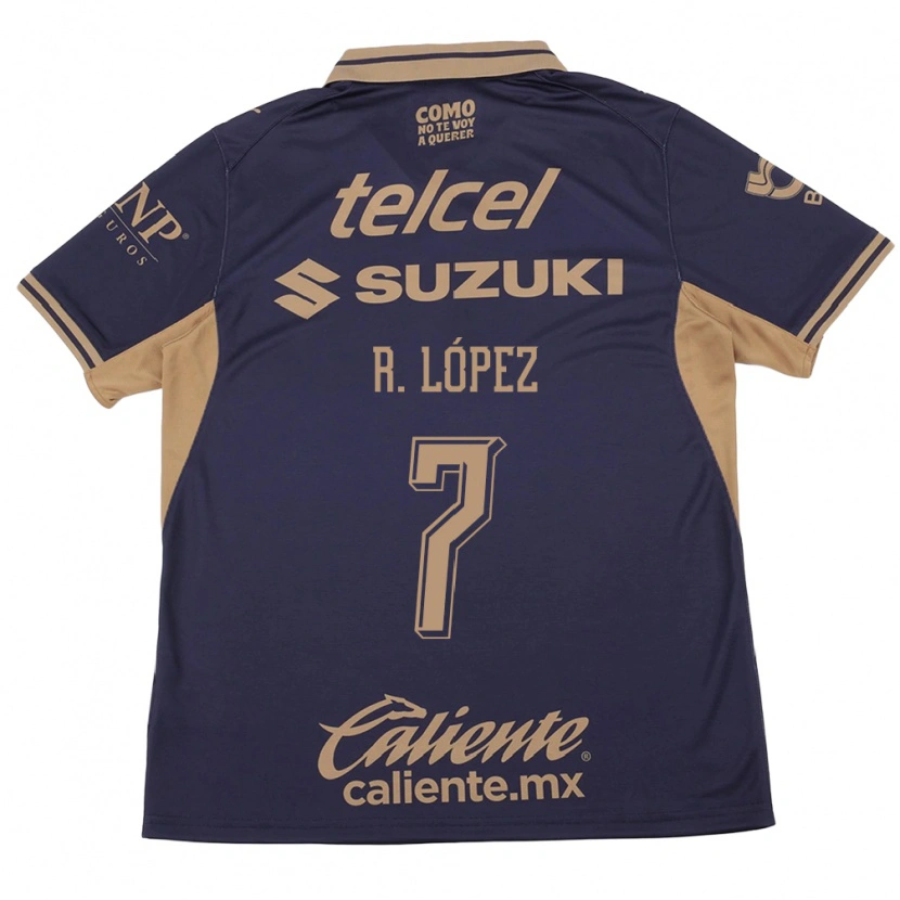 Danxen Kvinder Rodrigo López #7 Lilla Brun Hjemmebane Spillertrøjer 2026/27 Trøje T-Shirt