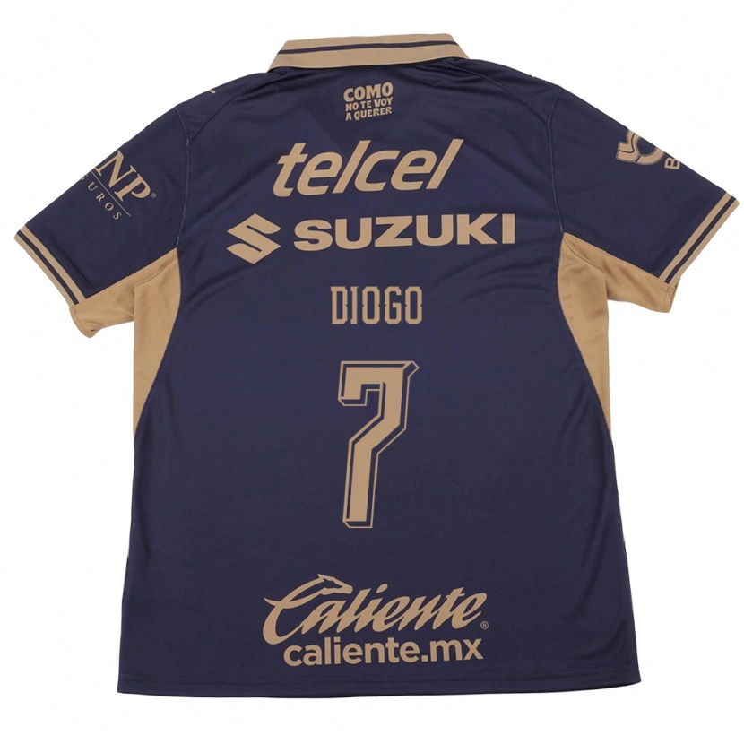 Danxen Kvinder Diogo #7 Lilla Brun Hjemmebane Spillertrøjer 2026/27 Trøje T-Shirt