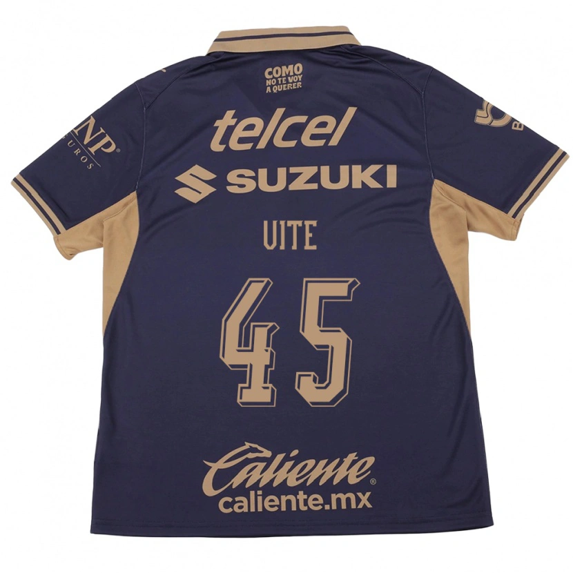 Danxen Kvinder Pedro Vite #45 Lilla Brun Hjemmebane Spillertrøjer 2026/27 Trøje T-Shirt