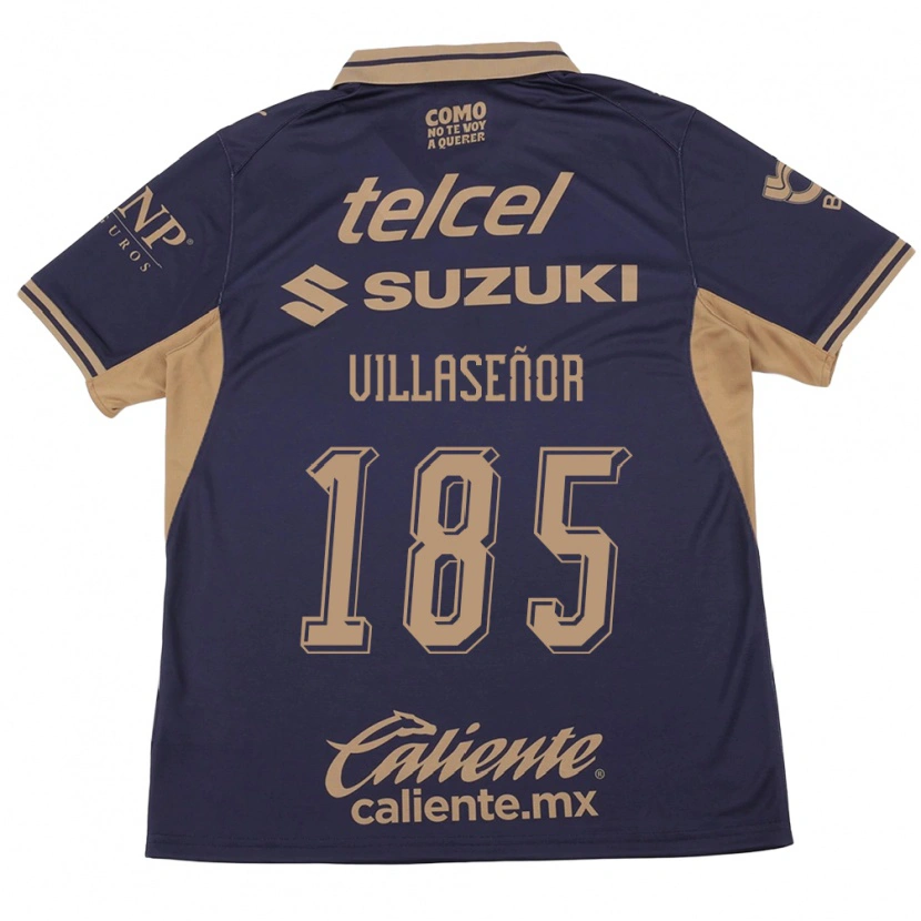 Danxen Kvinder Emiliano Villaseñor #185 Lilla Brun Hjemmebane Spillertrøjer 2026/27 Trøje T-Shirt