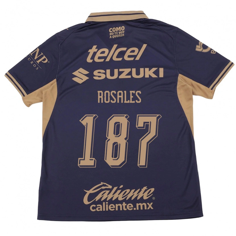 Danxen Kvinder Alonso Rosales #187 Lilla Brun Hjemmebane Spillertrøjer 2026/27 Trøje T-Shirt