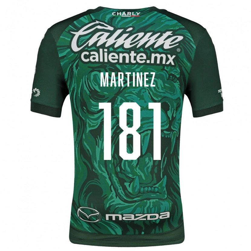 Danxen Kvinder Irving Martínez #181 Grøn Sort Hjemmebane Spillertrøjer 2026/27 Trøje T-Shirt