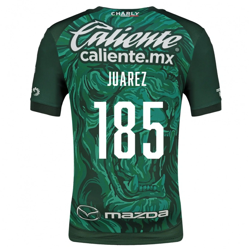 Danxen Kvinder Moisés Juárez #185 Grøn Sort Hjemmebane Spillertrøjer 2026/27 Trøje T-Shirt