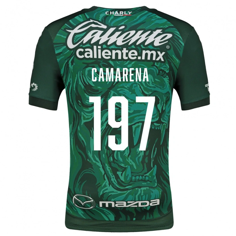 Danxen Kvinder Gael Camarena #197 Grøn Sort Hjemmebane Spillertrøjer 2026/27 Trøje T-Shirt