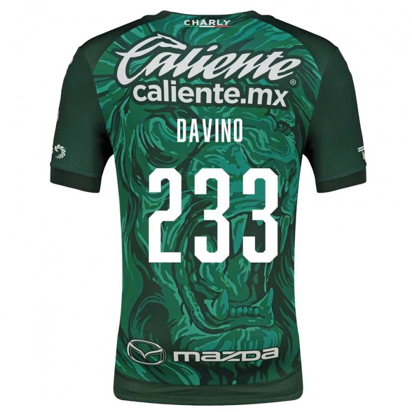 Danxen Kvinder Gianfranco Davino #233 Grøn Sort Hjemmebane Spillertrøjer 2026/27 Trøje T-Shirt
