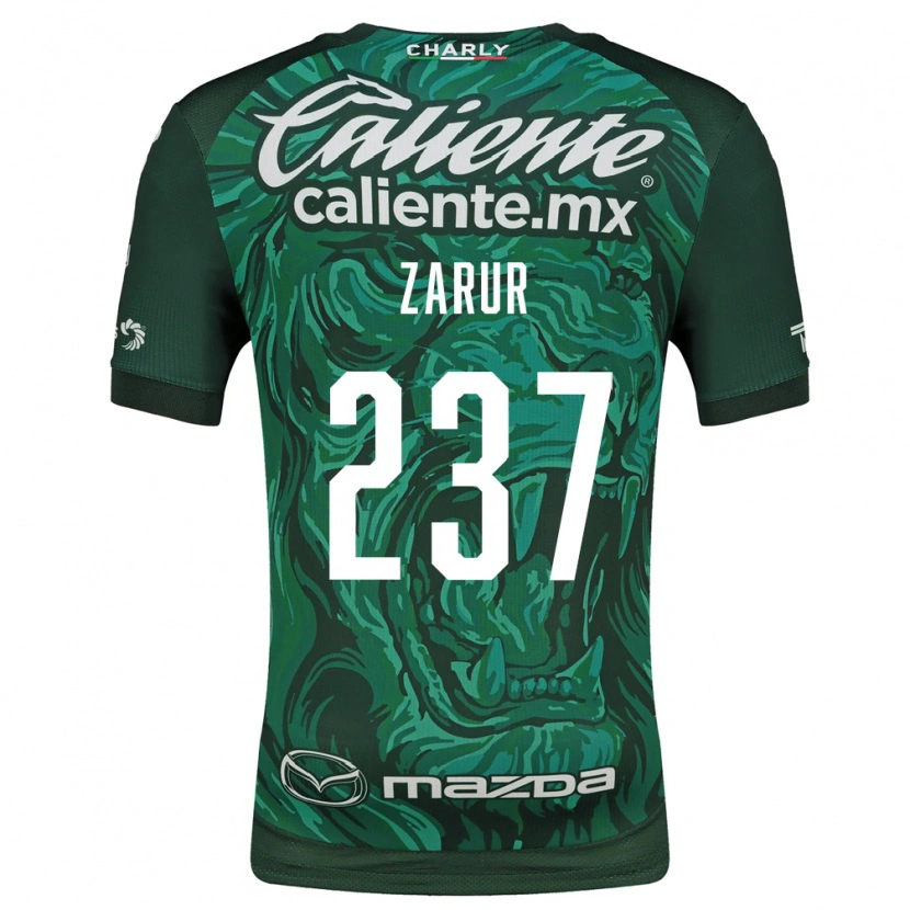 Danxen Kvinder Hassem Zarur #237 Grøn Sort Hjemmebane Spillertrøjer 2026/27 Trøje T-Shirt