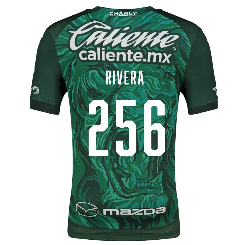 Danxen Kvinder Fernando Rivera #256 Grøn Sort Hjemmebane Spillertrøjer 2026/27 Trøje T-Shirt