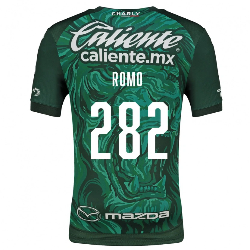 Danxen Kvinder Mateo Romo #282 Grøn Sort Hjemmebane Spillertrøjer 2026/27 Trøje T-Shirt