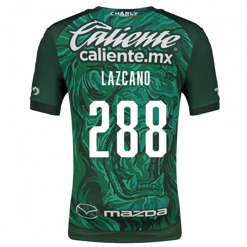 Danxen Kvinder Evan Lazcano #288 Grøn Sort Hjemmebane Spillertrøjer 2026/27 Trøje T-Shirt