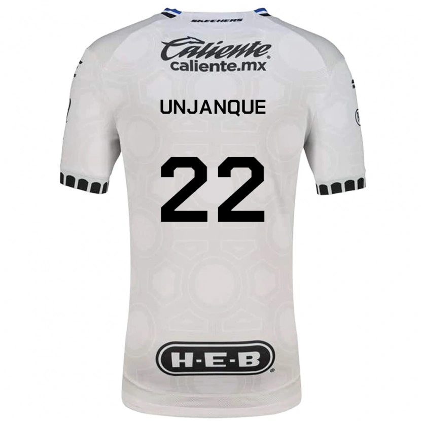 Danxen Kvinder Jean Unjanque #22 Hvid Sort Blå Hjemmebane Spillertrøjer 2026/27 Trøje T-Shirt