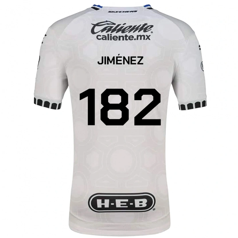 Danxen Kvinder Carlos Jiménez #182 Hvid Sort Blå Hjemmebane Spillertrøjer 2026/27 Trøje T-Shirt