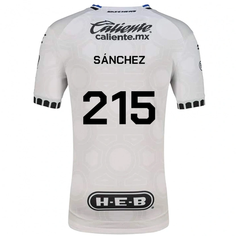 Danxen Kvinder José Sánchez #215 Hvid Sort Blå Hjemmebane Spillertrøjer 2026/27 Trøje T-Shirt