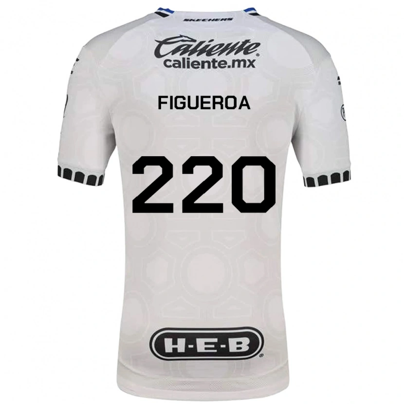 Danxen Kvinder Christopher Figueroa #220 Hvid Sort Blå Hjemmebane Spillertrøjer 2026/27 Trøje T-Shirt