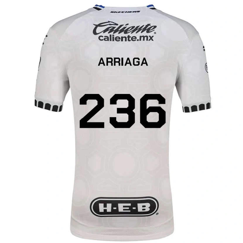Danxen Kvinder Cristopher Arriaga #236 Hvid Sort Blå Hjemmebane Spillertrøjer 2026/27 Trøje T-Shirt