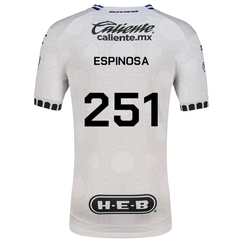 Danxen Kvinder Alexis Espinosa #251 Hvid Sort Blå Hjemmebane Spillertrøjer 2026/27 Trøje T-Shirt