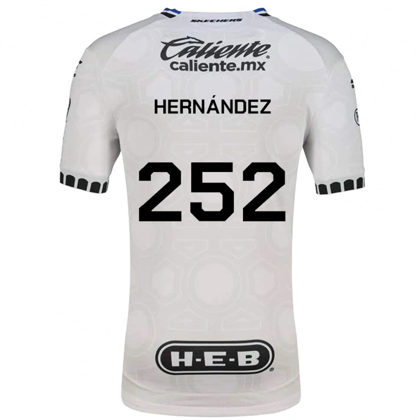 Danxen Kvinder Emilio Hernández #252 Hvid Sort Blå Hjemmebane Spillertrøjer 2026/27 Trøje T-Shirt
