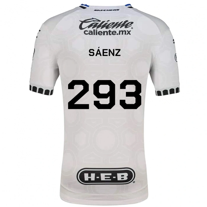 Danxen Kvinder Nicolás Sáenz #293 Hvid Sort Blå Hjemmebane Spillertrøjer 2026/27 Trøje T-Shirt