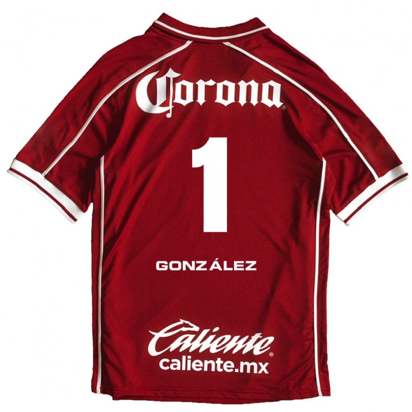 Danxen Kvinder Hugo González #1 Hvid Rød Hjemmebane Spillertrøjer 2026/27 Trøje T-Shirt