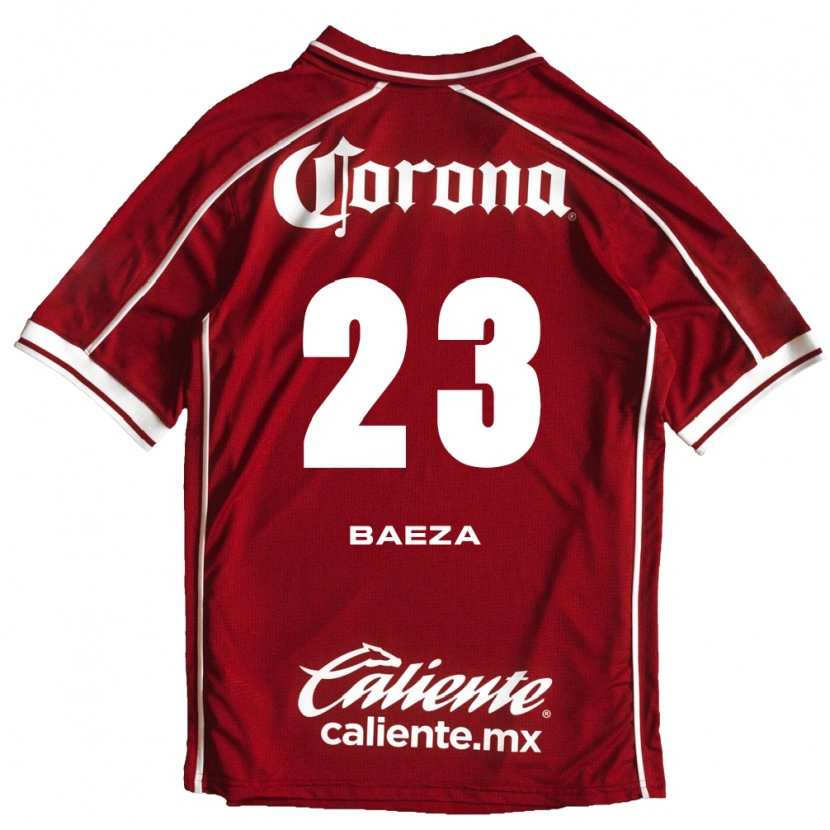 Danxen Kvinder Claudio Baeza #23 Hvid Rød Hjemmebane Spillertrøjer 2026/27 Trøje T-Shirt