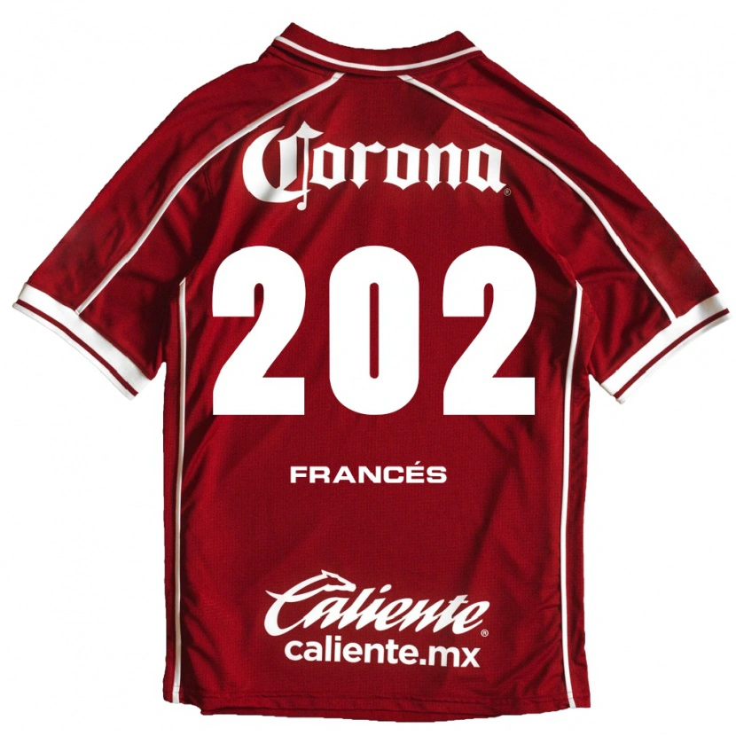 Danxen Kvinder Lenin Francés #202 Hvid Rød Hjemmebane Spillertrøjer 2026/27 Trøje T-Shirt