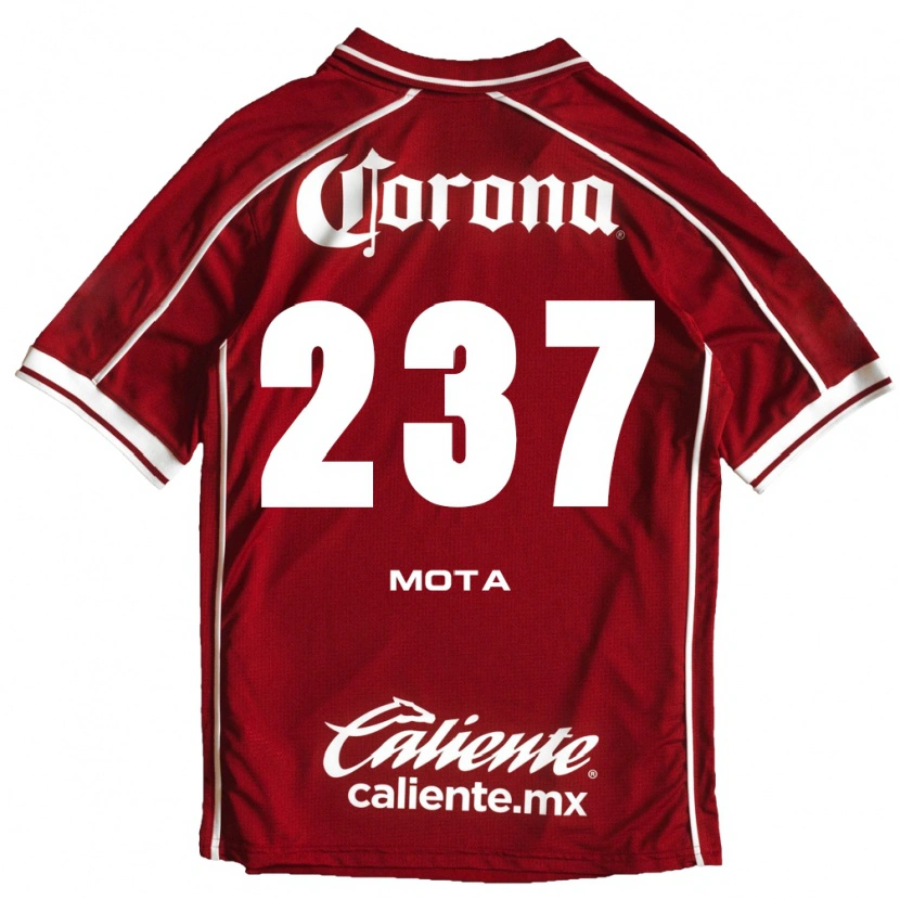Danxen Kvinder Diego Mota #237 Hvid Rød Hjemmebane Spillertrøjer 2026/27 Trøje T-Shirt