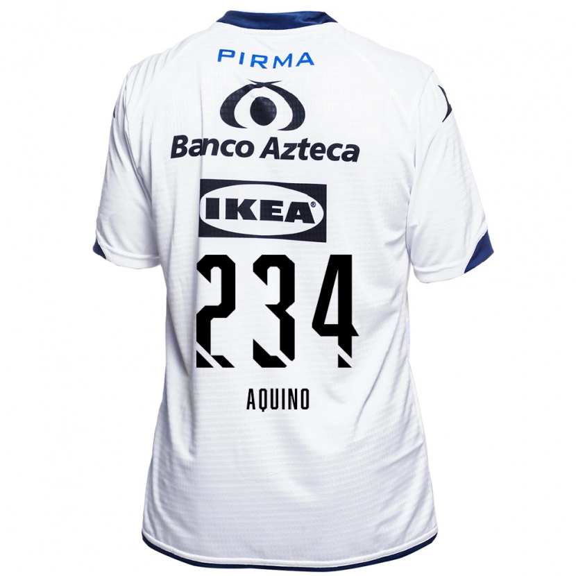 Danxen Kvinder Andy Aquino #234 Hvid Sort Blå Hjemmebane Spillertrøjer 2026/27 Trøje T-Shirt