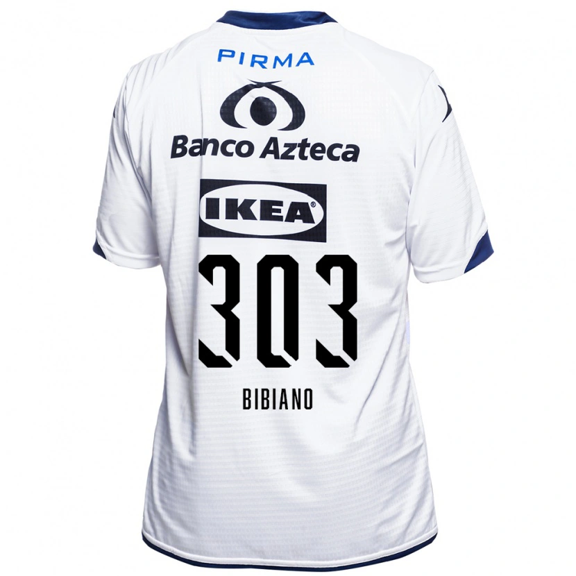 Danxen Kvinder Christiano Bibiano #303 Hvid Sort Blå Hjemmebane Spillertrøjer 2026/27 Trøje T-Shirt