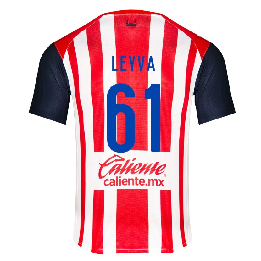 Danxen Kvinder Axel Leyva #61 Rød Sort Hvid Hjemmebane Spillertrøjer 2026/27 Trøje T-Shirt