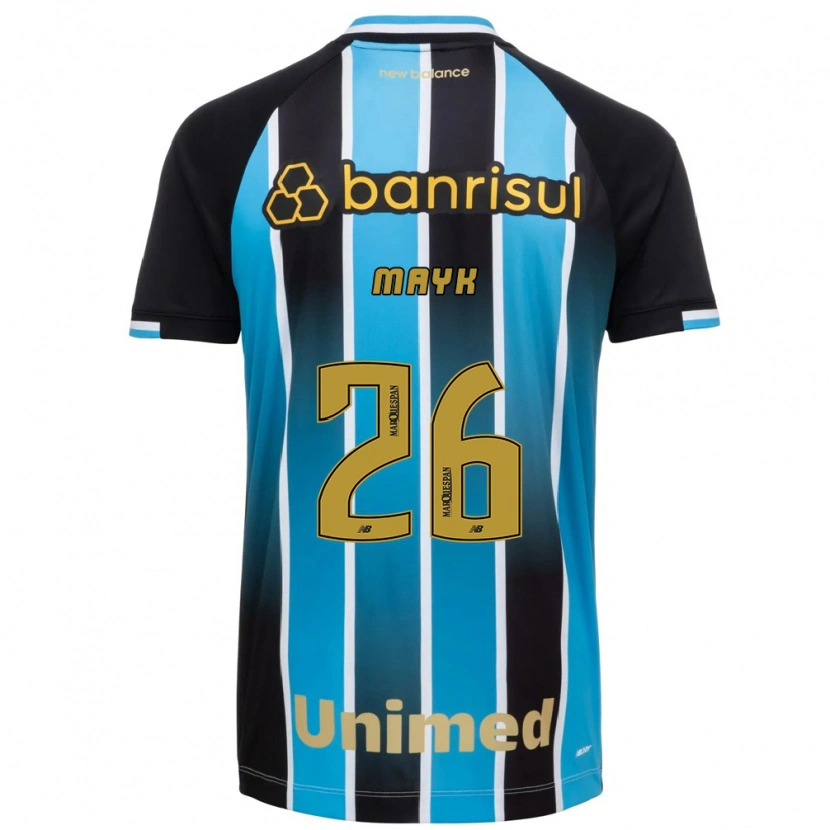 Danxen Kvinder Mayk #26 Blå Brun Sort Hjemmebane Spillertrøjer 2026/27 Trøje T-Shirt