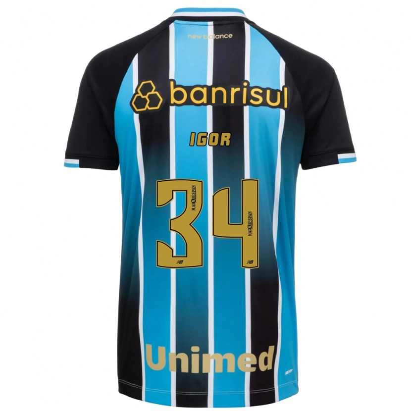 Danxen Kvinder Igor #34 Blå Brun Sort Hjemmebane Spillertrøjer 2026/27 Trøje T-Shirt