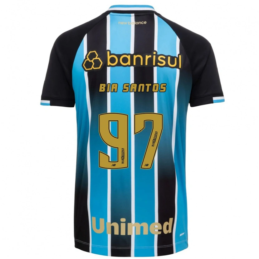 Danxen Kvinder Bia Santos #97 Blå Brun Sort Hjemmebane Spillertrøjer 2026/27 Trøje T-Shirt