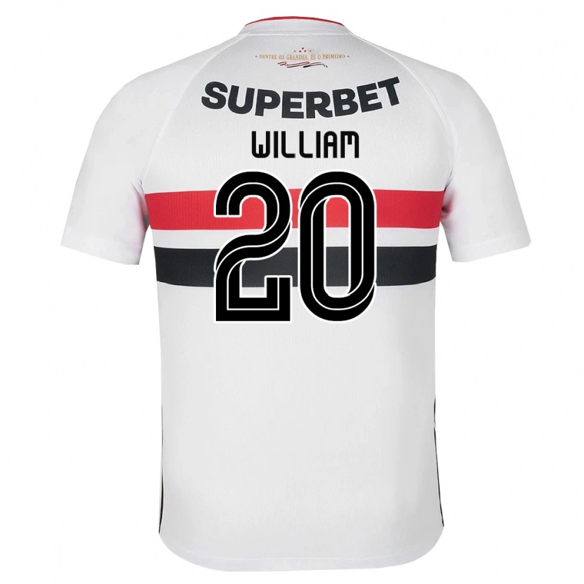 Danxen Kvinder Robert William #20 Hvid Rød Sort Hjemmebane Spillertrøjer 2026/27 Trøje T-Shirt