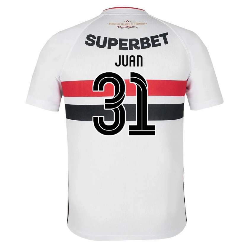 Danxen Kvinder Juan #31 Hvid Rød Sort Hjemmebane Spillertrøjer 2026/27 Trøje T-Shirt