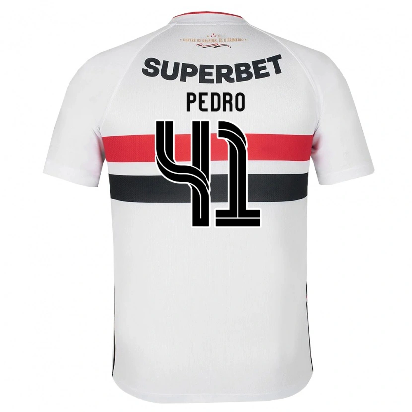 Danxen Kvinder João Pedro #41 Hvid Rød Sort Hjemmebane Spillertrøjer 2026/27 Trøje T-Shirt