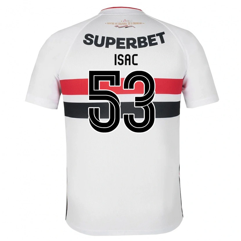 Danxen Kvinder Isac Silvestre Da Silva #53 Hvid Rød Sort Hjemmebane Spillertrøjer 2026/27 Trøje T-Shirt