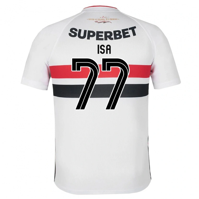 Danxen Kvinder Isa #77 Hvid Rød Sort Hjemmebane Spillertrøjer 2026/27 Trøje T-Shirt