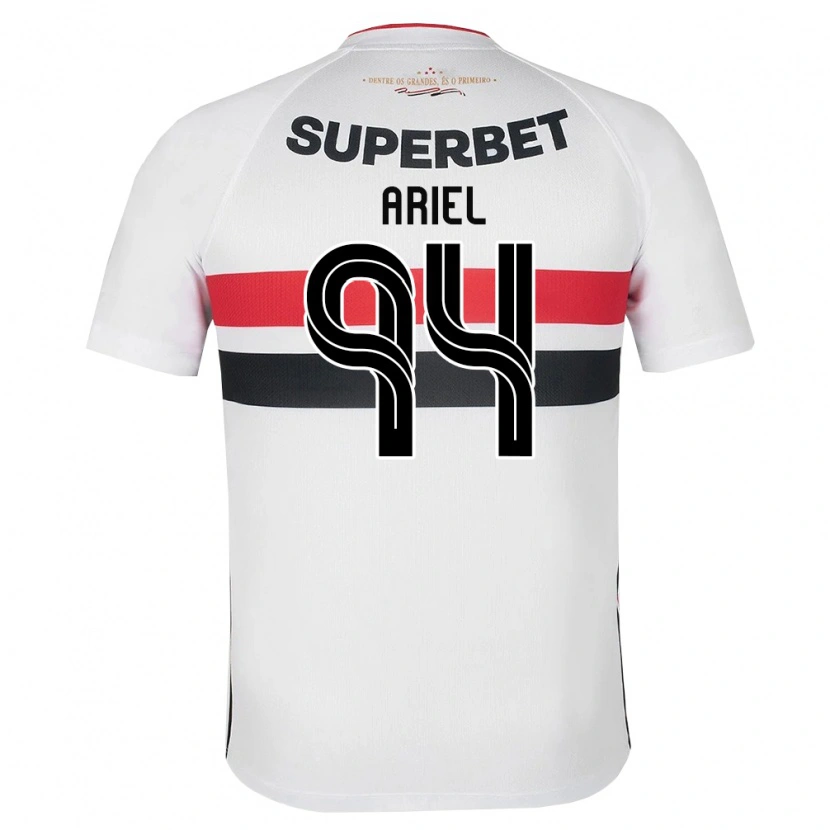 Danxen Kvinder Ariel #94 Hvid Rød Sort Hjemmebane Spillertrøjer 2026/27 Trøje T-Shirt