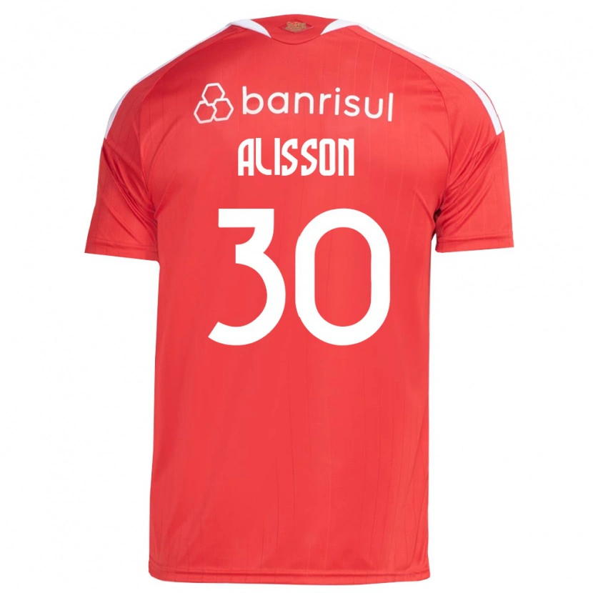 Danxen Kvinder Alisson Rodrigues De Melo #30 Rød Hvid Hjemmebane Spillertrøjer 2026/27 Trøje T-Shirt