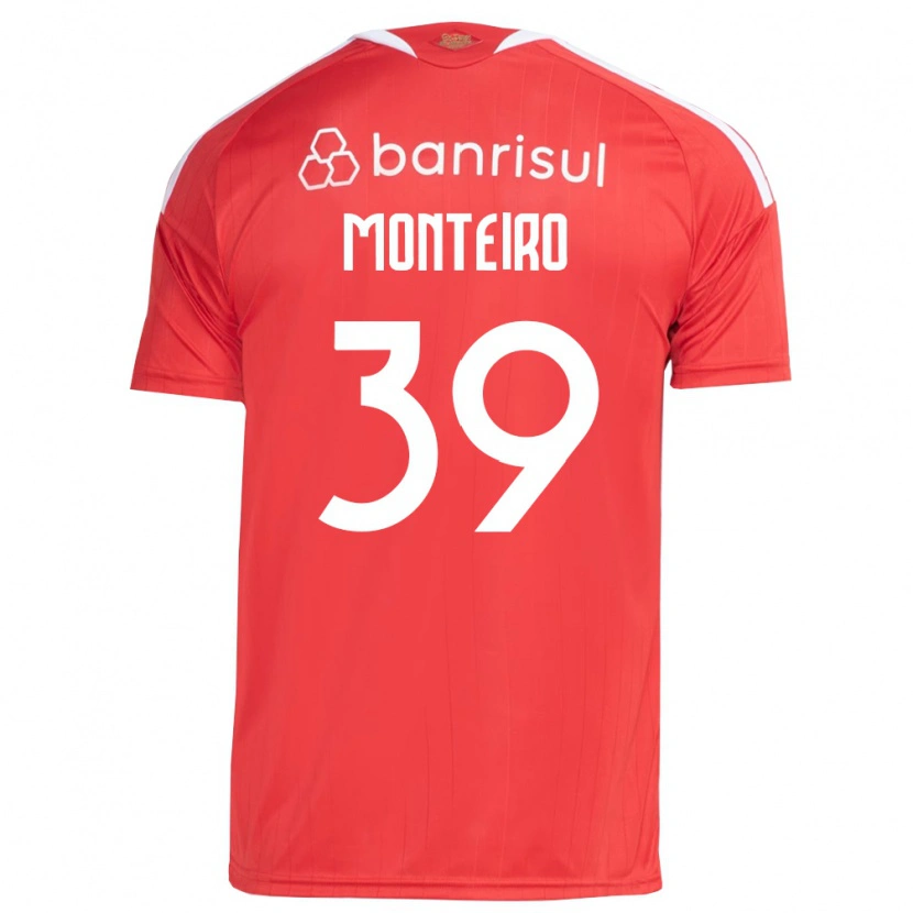 Danxen Kvinder Letícia Monteiro #39 Rød Hvid Hjemmebane Spillertrøjer 2026/27 Trøje T-Shirt