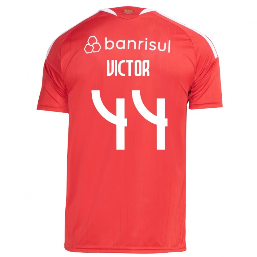 Danxen Kvinder João Victor #44 Rød Hvid Hjemmebane Spillertrøjer 2026/27 Trøje T-Shirt