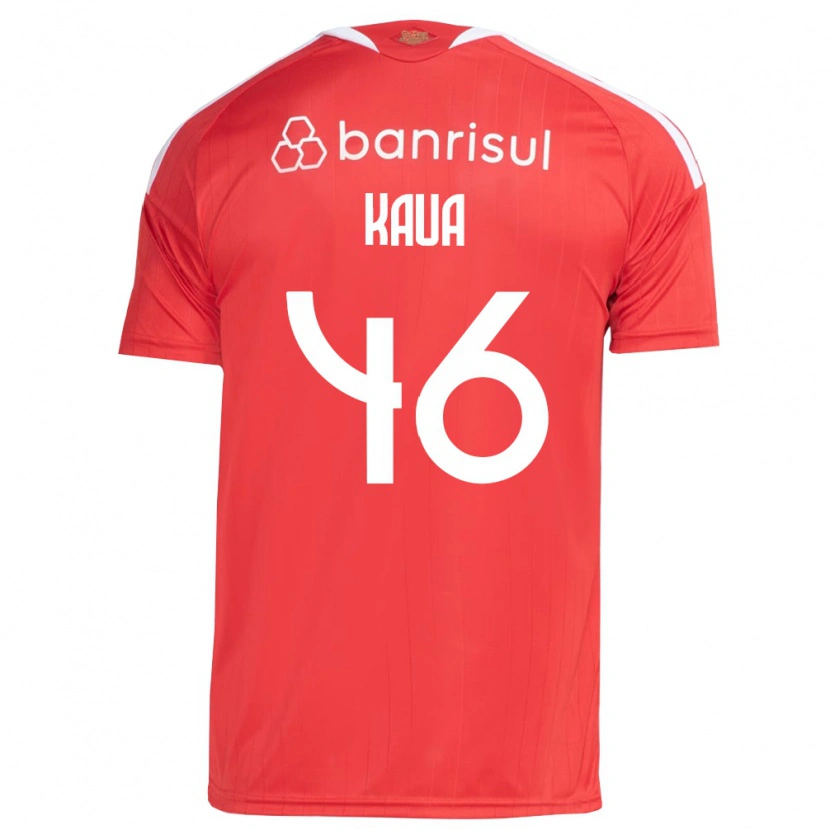 Danxen Kvinder Pedro Kauã #46 Rød Hvid Hjemmebane Spillertrøjer 2026/27 Trøje T-Shirt