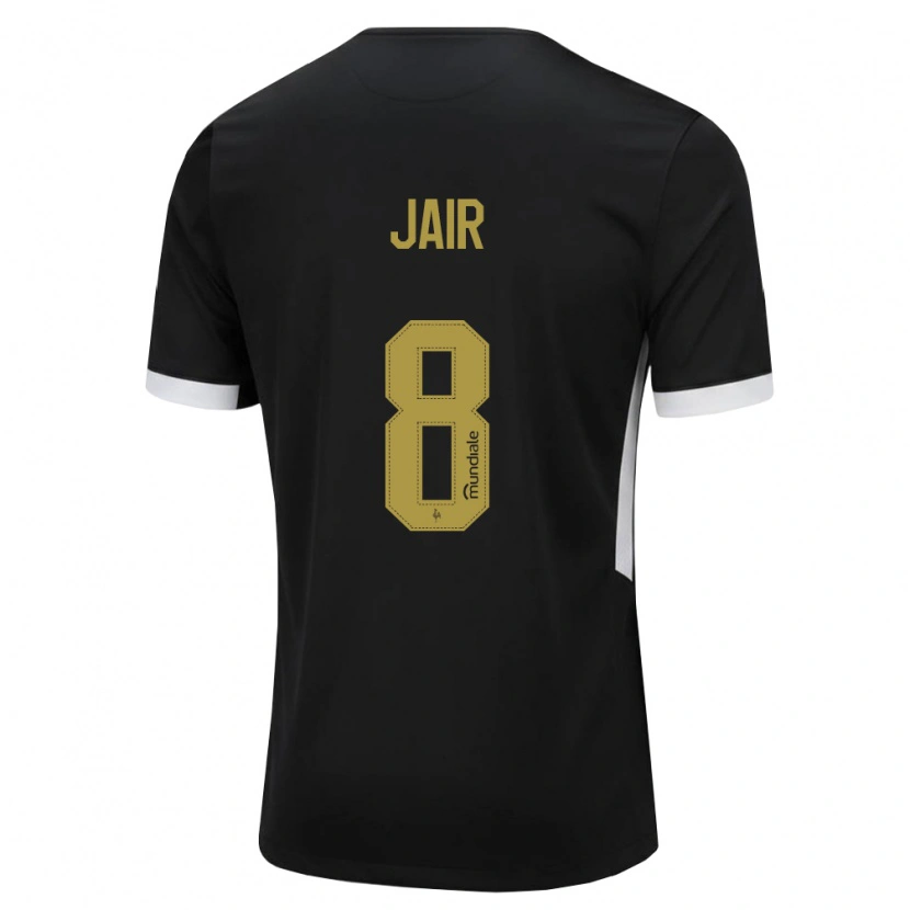 Danxen Kvinder Jair #8 Sort Hvid Gul Hjemmebane Spillertrøjer 2026/27 Trøje T-Shirt