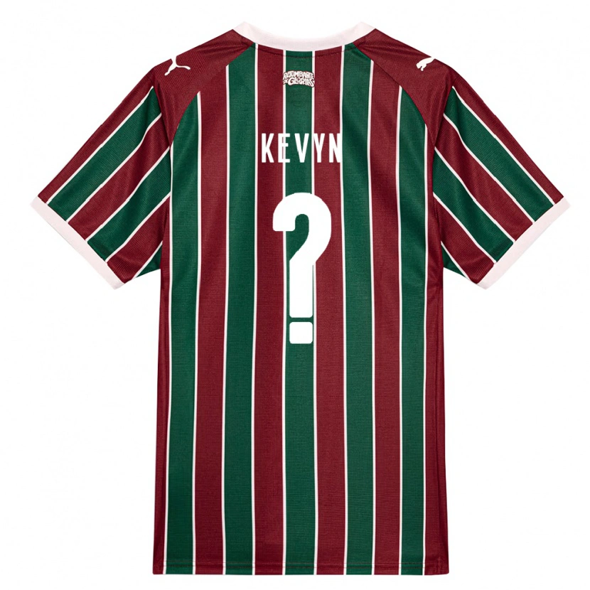 Danxen Kvinder Kevyn #0 Grøn Vinrød Hvid Hjemmebane Spillertrøjer 2026/27 Trøje T-Shirt