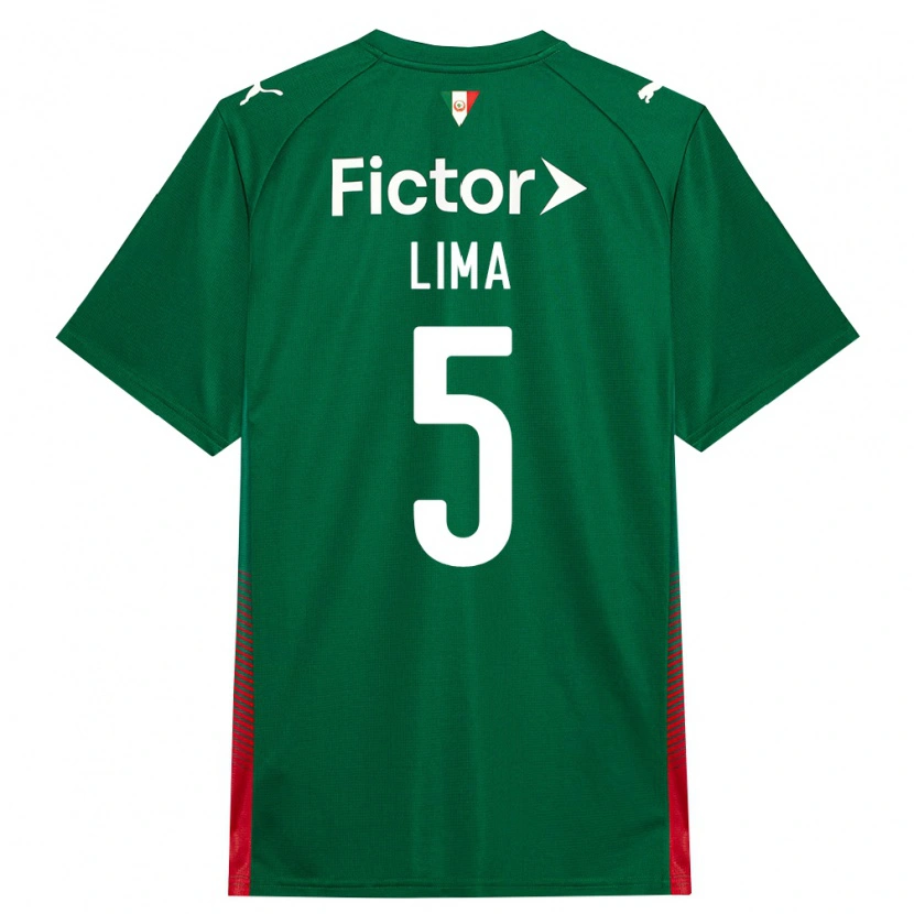 Danxen Kvinder Ingryd Lima #5 Grøn Rød Hvid Hjemmebane Spillertrøjer 2026/27 Trøje T-Shirt