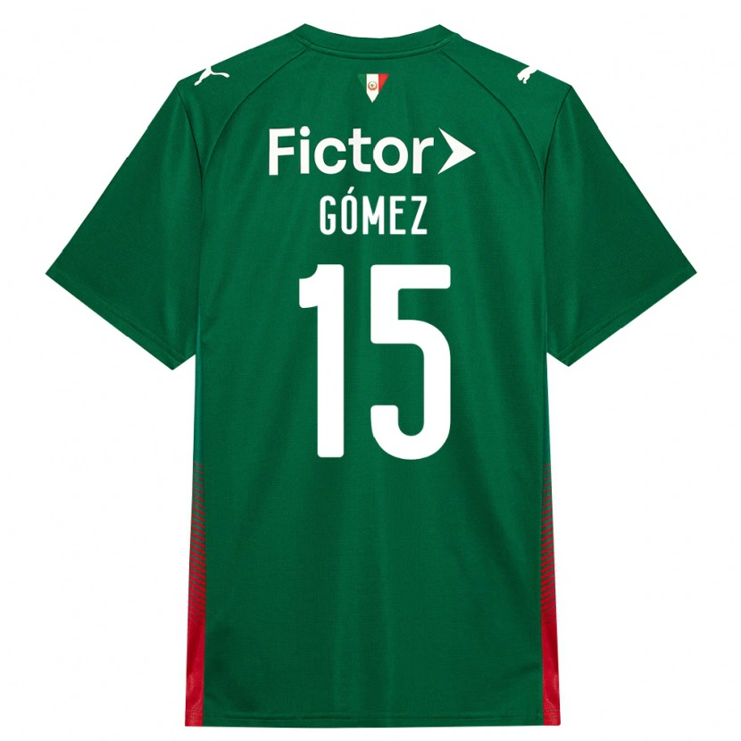 Danxen Kvinder Gustavo Gómez #15 Grøn Rød Hvid Hjemmebane Spillertrøjer 2026/27 Trøje T-Shirt