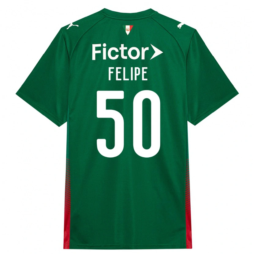 Danxen Kvinder Luis Pacheco #50 Grøn Rød Hvid Hjemmebane Spillertrøjer 2026/27 Trøje T-Shirt